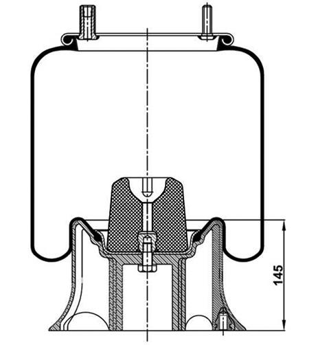 Körük Komple Plastik Piston 4156Np15 - 85.88.777.90350