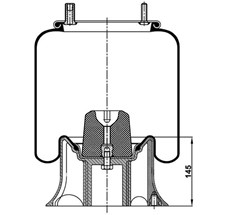 85.88.777.90350 - Körük Komple Plastik Piston 4156Np15