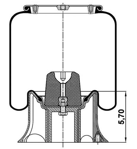 Körük Komple Plastik Piston 4156Np16 - 85.88.777.90351