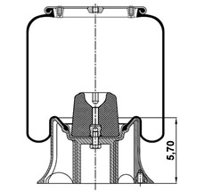 85.88.777.90351 - Körük Komple Plastik Piston 4156Np16