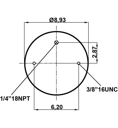 Körük Komple Plastik Piston 4156Np16 - 85.88.777.90351