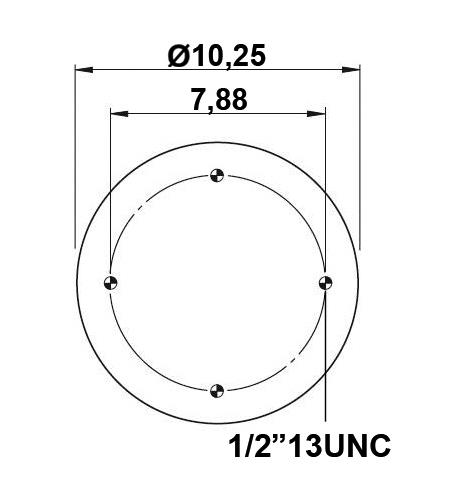 Körük Komple Plastik Piston 4156Np16 - 85.88.777.90351