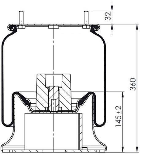 Körük Komple Metal Piston 96873 - 41.88.777.90241