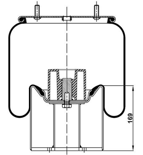 Körük Komple Metal Piston 4157Np04 - 17.88.777.90242