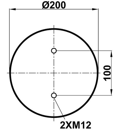 Air Spring With Metal Piston 4157Np09 - 92.88.777.90356