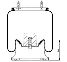 45.88.777.90362 - Körük Komple Metal Piston 24157K05