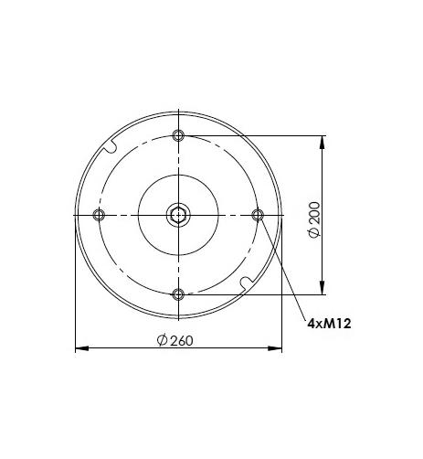 Air Spring With Metal Piston 24157K05 - 45.88.777.90362