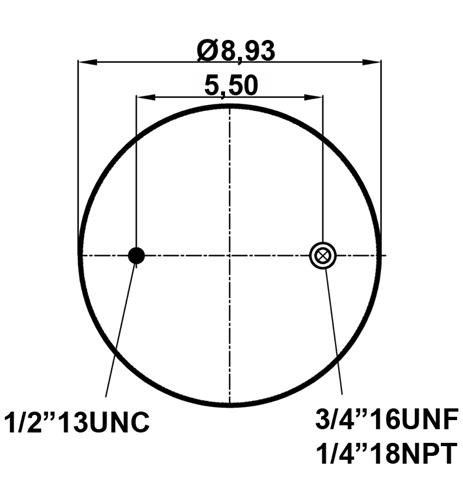 Air Spring With Metal Piston 4159Np04 - 92.88.777.90367