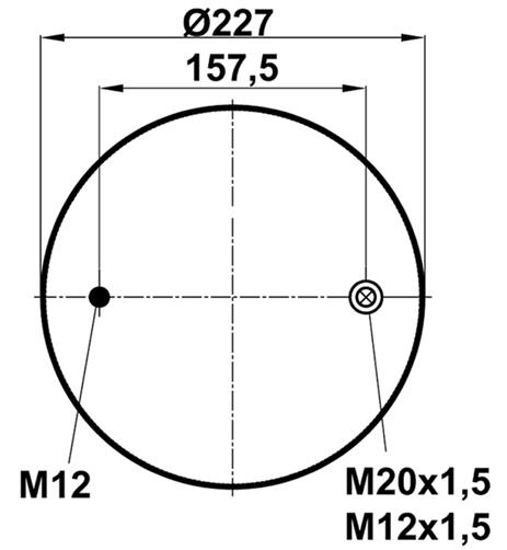 Körük Komple Metal Piston 4159Np06 - 85.88.777.90369