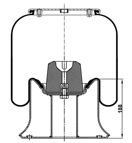 Körük Komple Metal Piston 1R12-713 - 13.88.777.90374