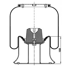 13.88.777.90374 - Körük Komple Metal Piston 1R12-713