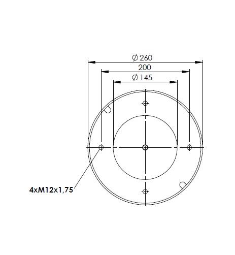 Körük Komple Metal Piston Rml75260c16 - 85.88.777.90375