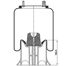 85.88.777.90378 - Körük Komple Plastik Piston 4159Np09