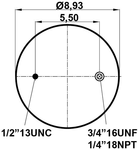 Air Spring With Plastic Piston 4159Np11 - 92.88.777.90379