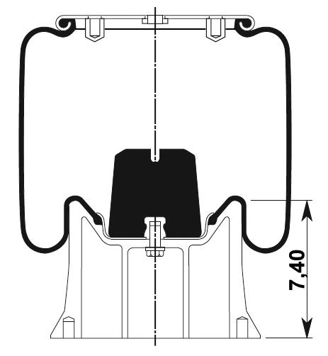 Körük Komple Plastik Piston 34159-06Kpp - 13.88.777.90303