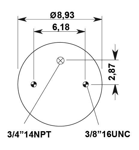 Körük Komple Plastik Piston 34159-06Kpp - 13.88.777.90303