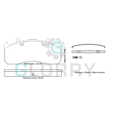 Disc Brake Pads - 12.55.777.20466