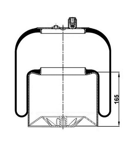 Körük Komple Metal Piston 4183NP26 (Voss 232) - 17.88.777.90314