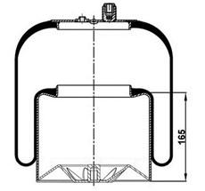 17.88.777.90314 - Körük Komple Metal Piston 4183NP26 (Voss 232)