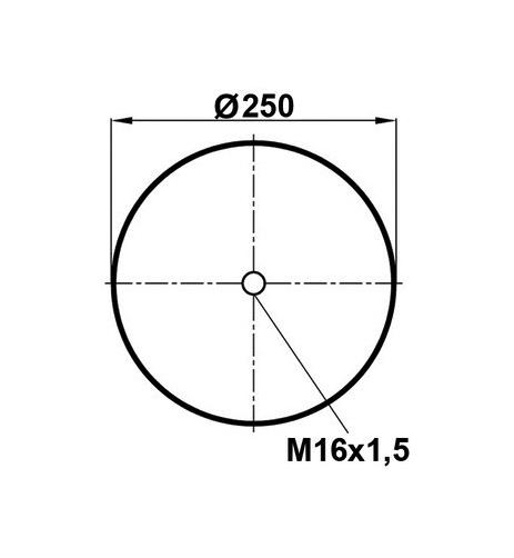 Körük Komple Metal Piston 4183NP26 (Voss 232) - 17.88.777.90314