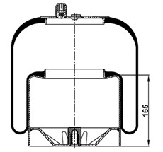 17.88.777.90388 - Körük Komple Metal Piston 4185Np01 (Voss 230)