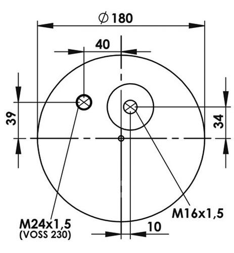 Körük Pistonsuz 4186Np02 (Voss 230) - 17.88.777.90317