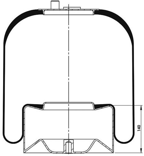 Körük Komple Metal Piston 4186Np01 (Voss 230) - 17.88.777.90389