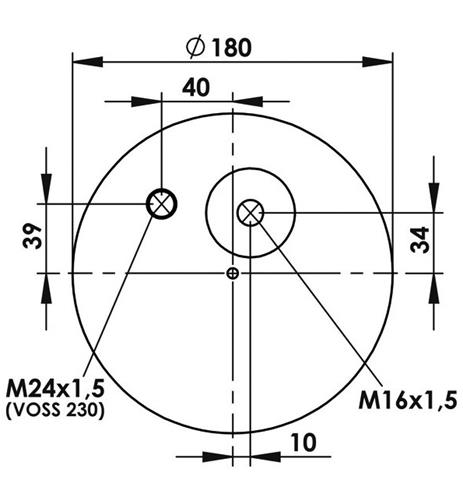 Körük Komple Metal Piston 4186Np02 (Voss 230) - 17.88.777.90390