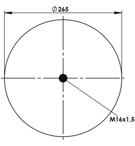 Körük Komple Metal Piston 4186Np23 (Voss 232) - 17.88.777.90392