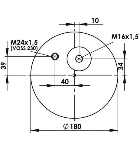 Körük Komple Metal Piston 4187Np02 (Voss 230) - 17.88.777.90395