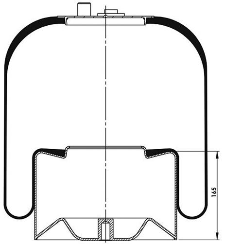 Körük Komple Metal Piston 4187Np24 (Voss 232) - 17.88.777.90396