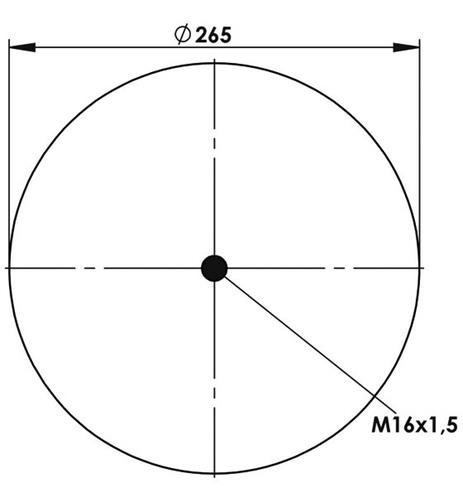 Körük Komple Metal Piston 4187Np24 (Voss 232) - 17.88.777.90396