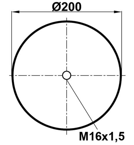 Körük Komple Metal Piston 4391Np01 (Voss230) - 17.88.777.90411