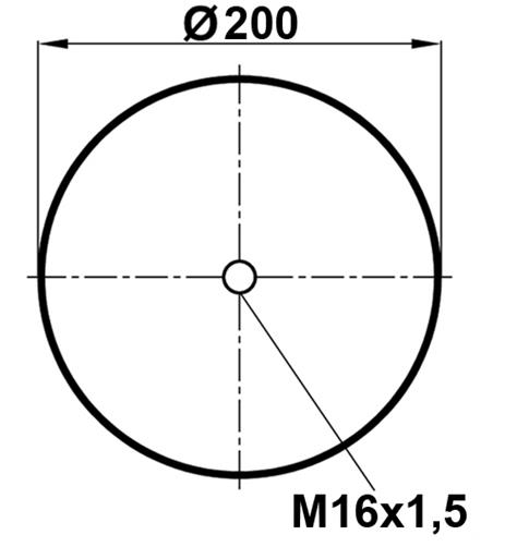 Körük Komple Metal Piston 4391Np02 (Voss230) - 17.88.777.90412