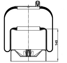 17.88.777.90413 - Körük Komple Metal Piston 4391Np21 (Voss232)