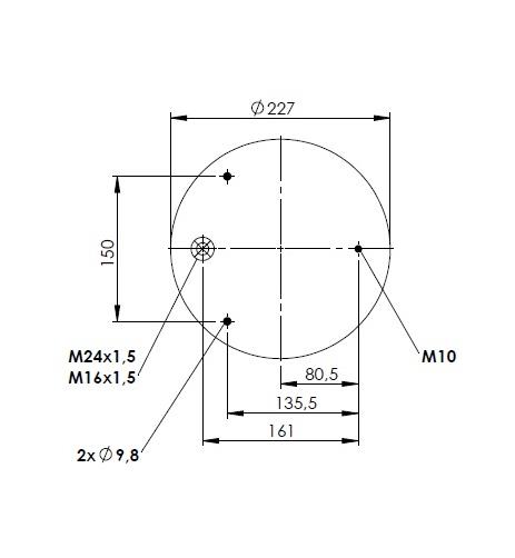 Körük Komple Metal Piston 4571Np02 - 12.88.777.90425