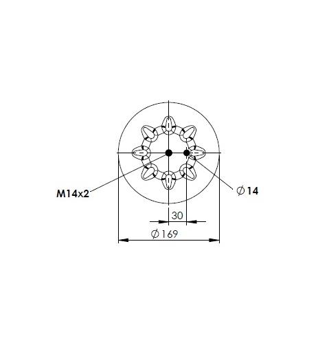 Körük Komple Metal Piston 4571Np02 - 12.88.777.90425