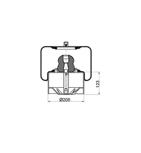 Körük Komple Metal Piston 4644Np02 (Voss230) - 23.88.777.90427