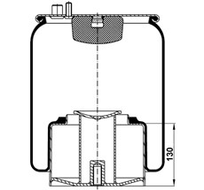 11.88.777.90430 - Körük Komple Metal Piston 4705N1P04