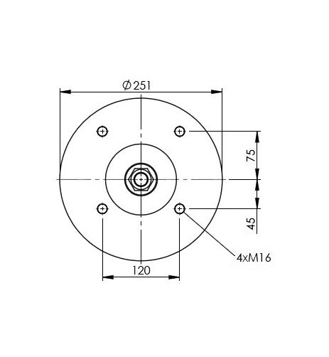 Körük Komple Metal Piston 4725Np01 - 45.88.777.90431