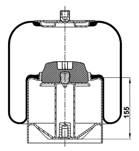 Körük Komple Metal Piston 4737Np02 (Voss 230) - 17.88.777.90433