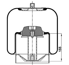 17.88.777.90433 - Körük Komple Metal Piston 4737Np02 (Voss 230)