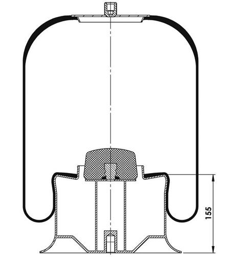 Körük Komple Metal Piston 4737Np05 (Voss 230) - 17.88.777.90434