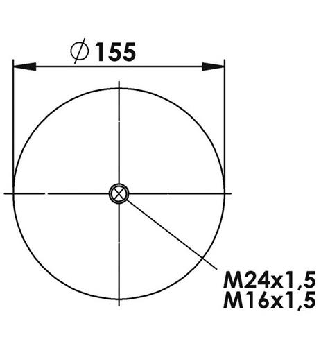 Körük Komple Metal Piston 4737Np05 (Voss 230) - 17.88.777.90434