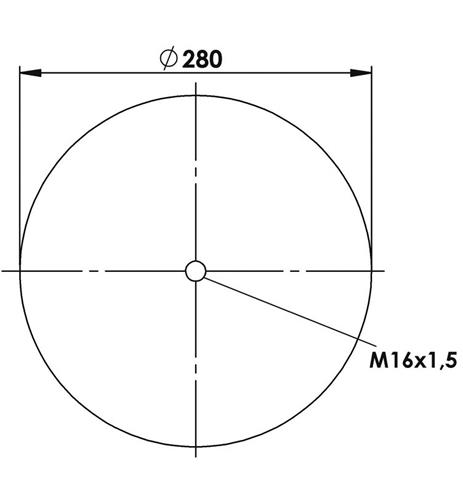 Körük Komple Metal Piston 4737Np25 (Voss 232) - 17.88.777.90437