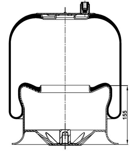 Körük Komple Metal Piston 4157Np02 (Voss 230) - 17.88.777.90439