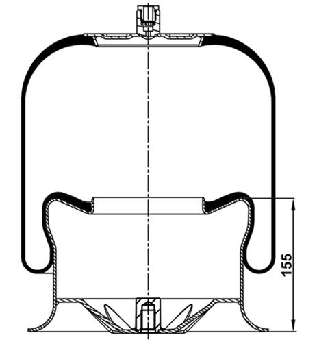 Körük Komple Metal Piston 4758Np01 (Voss 230) - 17.88.777.90421