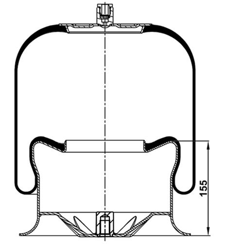 Körük Komple Metal Piston 4758Np21 (Voss 232) - 17.88.777.90422