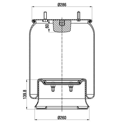 Körük Komple Metal Piston 4810Np06 - 41.88.777.90659