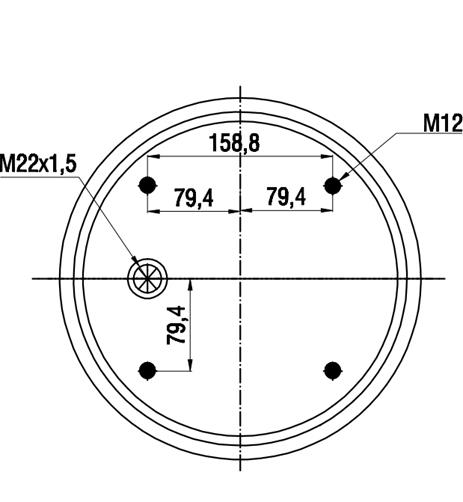 Körük Komple Metal Piston 4810Np06 - 41.88.777.90659